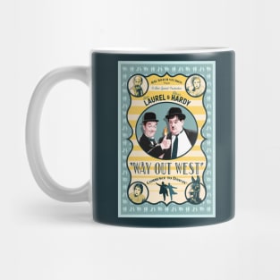 Laurel & Hardy - Way Out West Mug